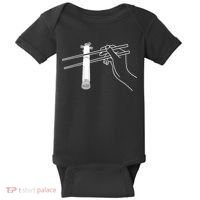 Super Heavy Starship Booster 12 Chopsticks Baby Bodysuit thumb 0