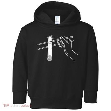 Super Heavy Starship Booster 12 Chopsticks Toddler Hoodie
