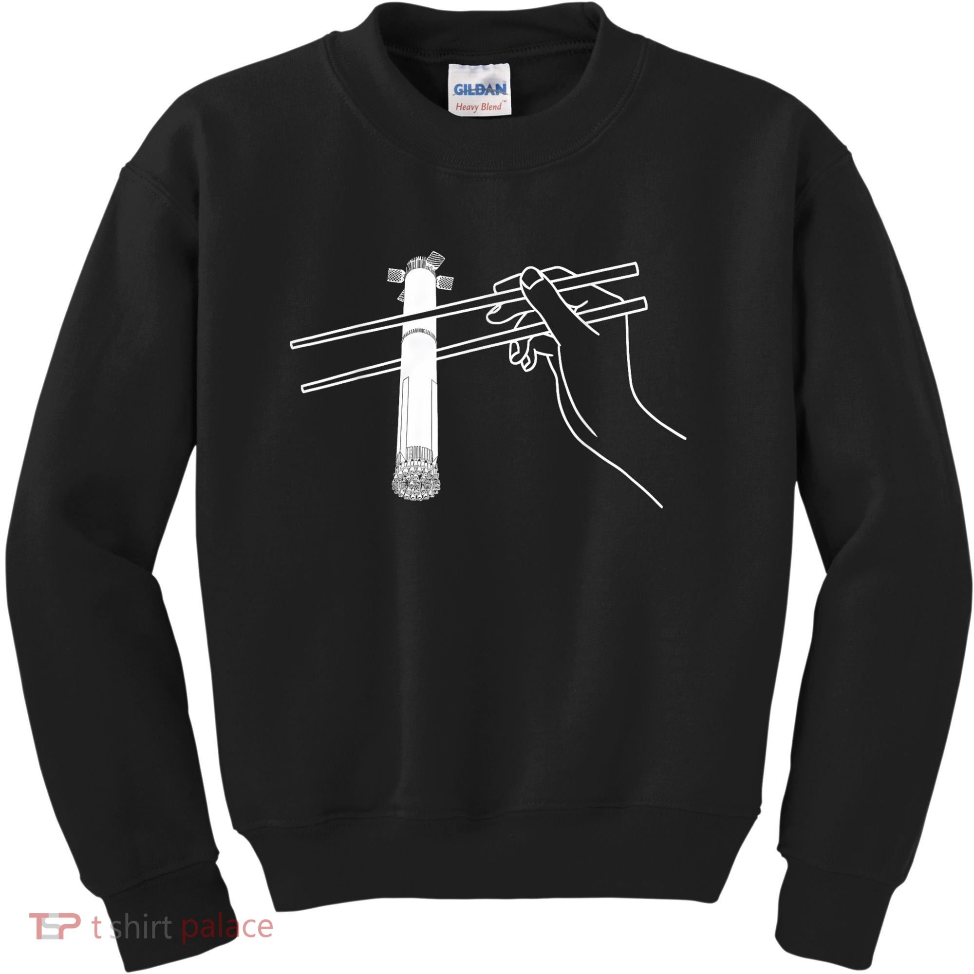 Super Heavy Starship Booster 12 Chopsticks Kids Sweatshirt