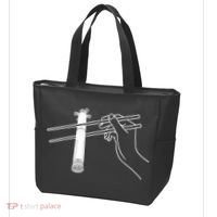 Super Heavy Starship Booster 12 Chopsticks Tote Bag thumb 3
