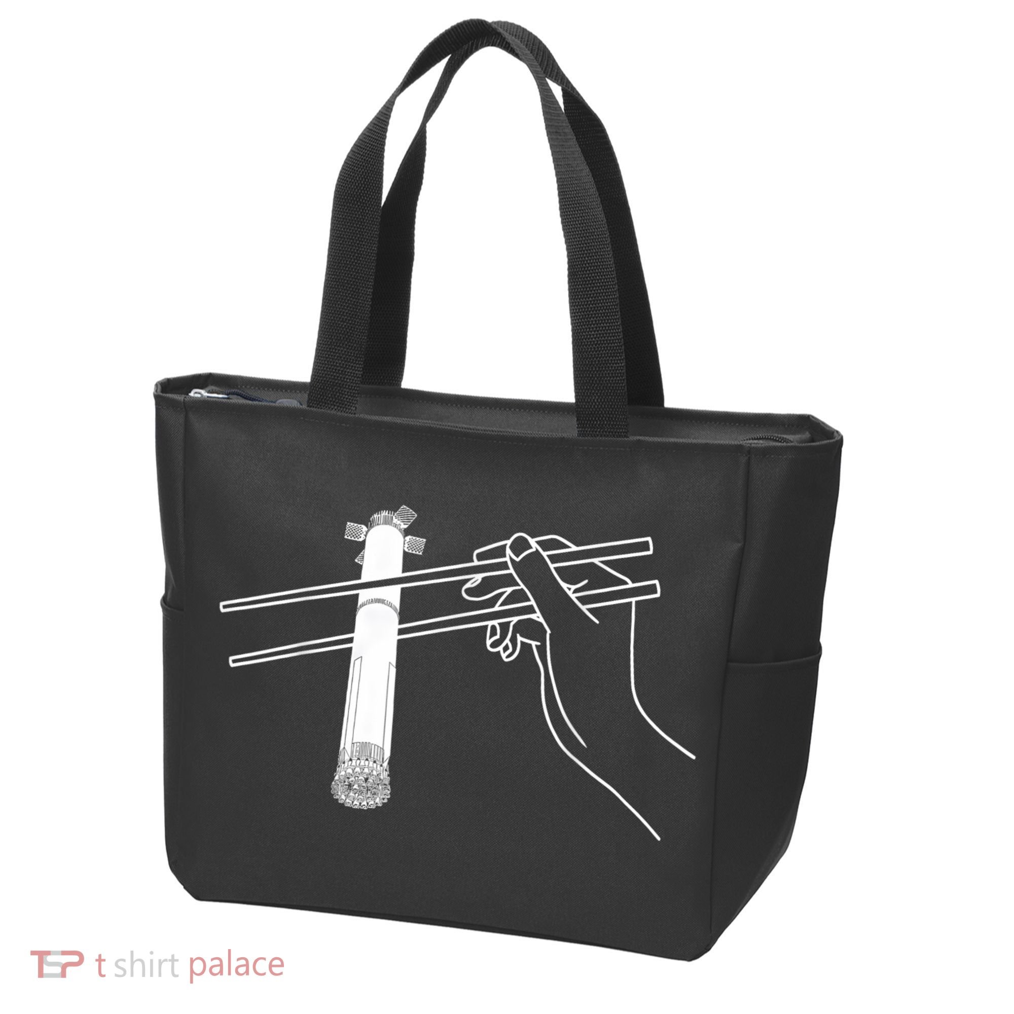Super Heavy Starship Booster 12 Chopsticks Tote Bag