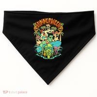 Summerween Happy Summerween Summer Halloween Holiday USA-Made Doggie Bandana thumb 0