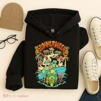 Summerween Happy Summerween Summer Halloween Holiday Hoodie thumb 4