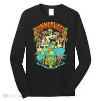 Summerween Happy Summerween Summer Halloween Holiday Long Sleeve Shirt thumb 0