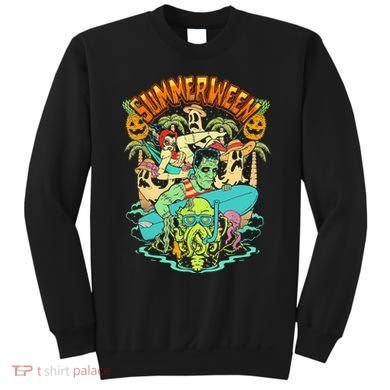 Summerween Happy Summerween Summer Halloween Holiday Sweatshirt