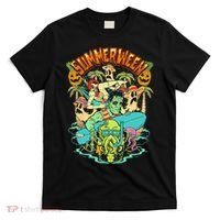 Summerween Happy Summerween Summer Halloween Holiday T-Shirt thumb 0