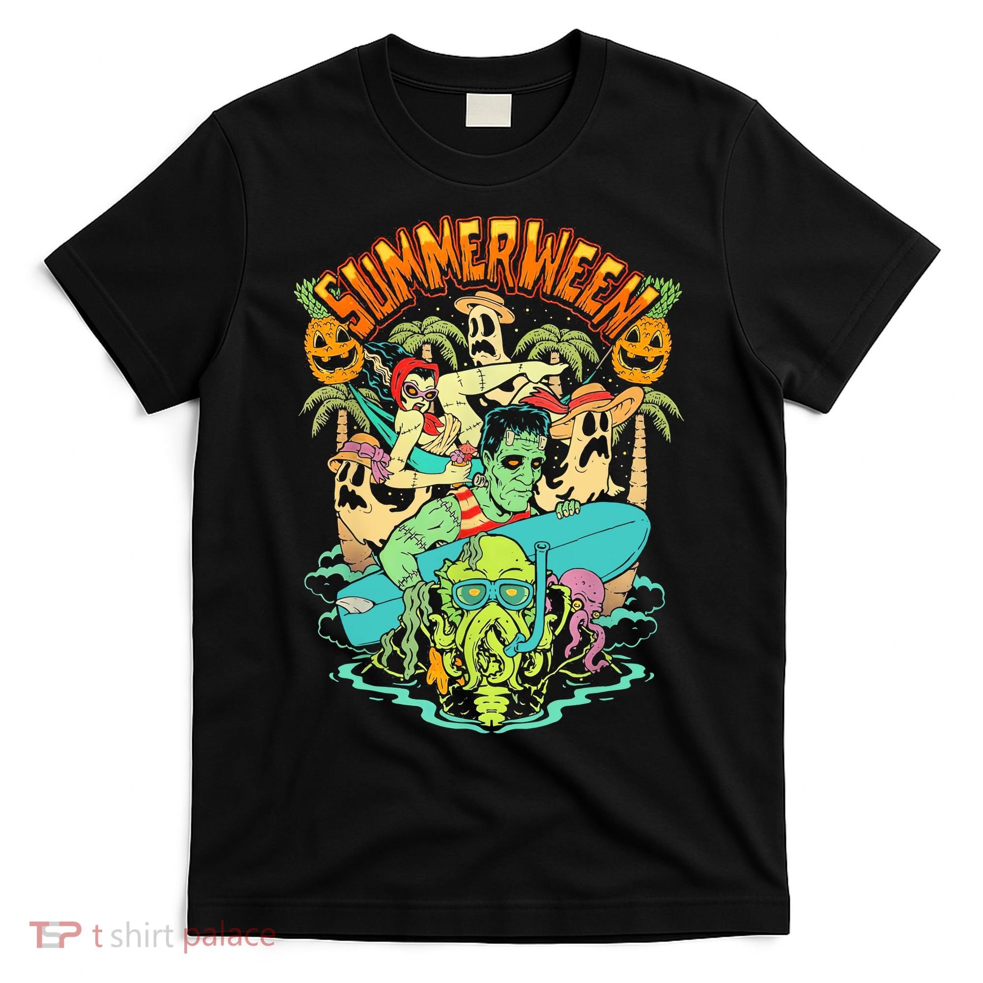Summerween Happy Summerween Summer Halloween Holiday T-Shirt