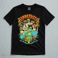 Summerween Happy Summerween Summer Halloween Holiday T-Shirt thumb 5