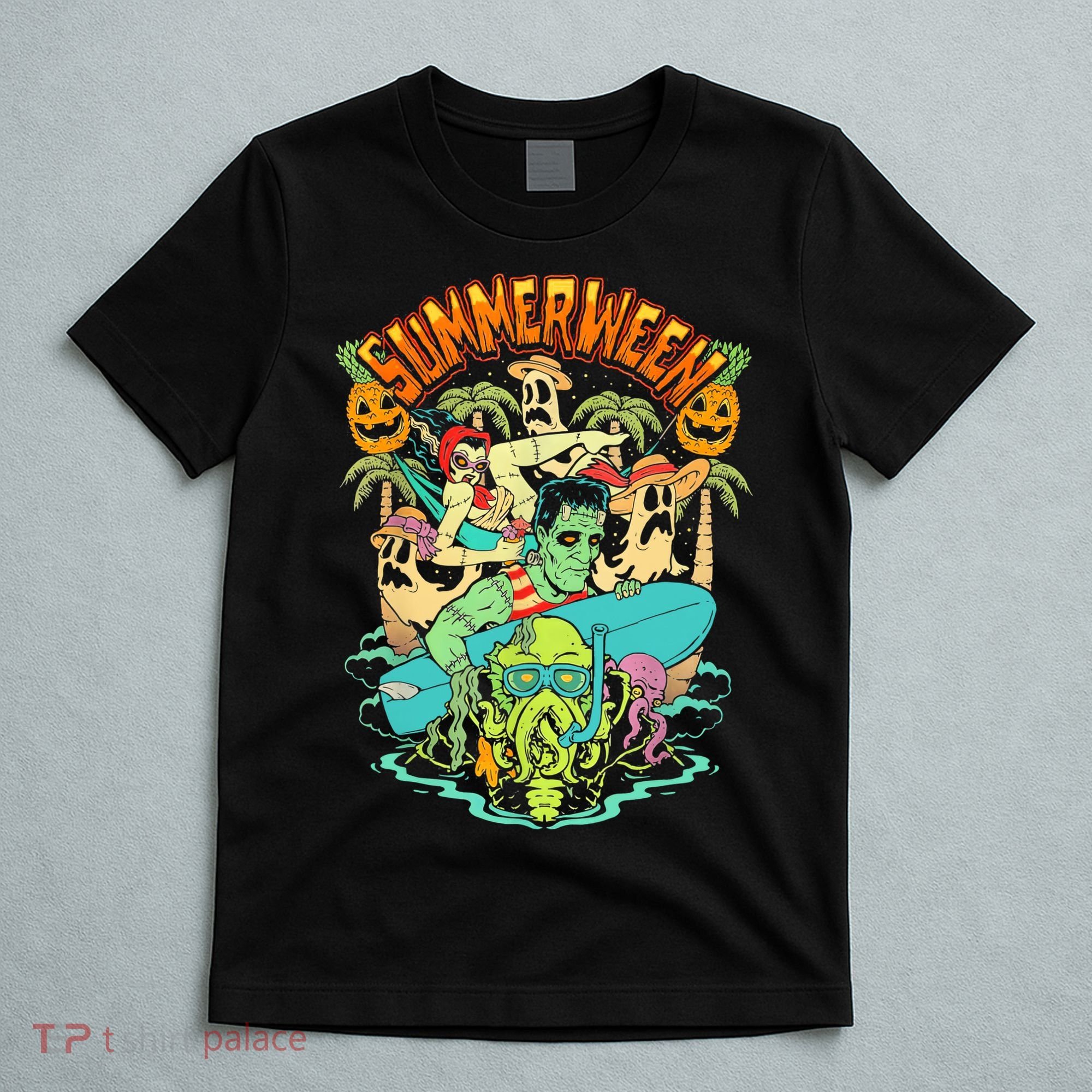 Summerween Happy Summerween Summer Halloween Holiday T-Shirt