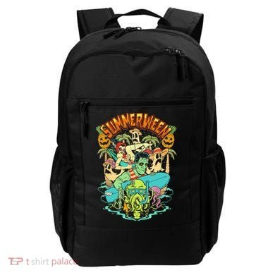 Summerween Happy Summerween Summer Halloween Holiday Backpack