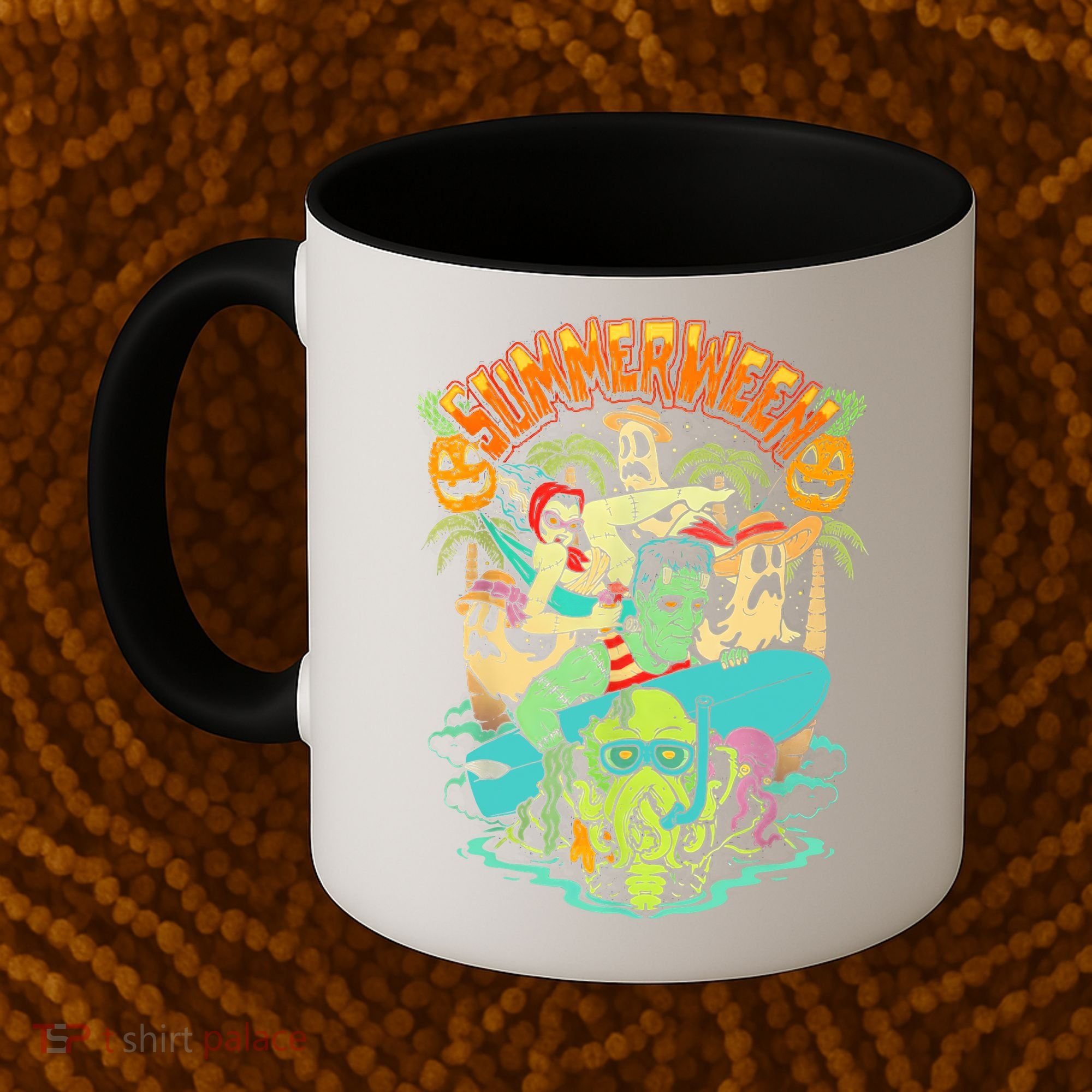Summerween Happy Summerween Summer Halloween Holiday Coffee Mug
