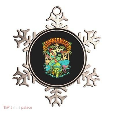 Summerween Happy Summerween Summer Halloween Holiday Ornament