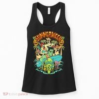 Summerween Happy Summerween Summer Halloween Holiday Women's Tank Top thumb 0