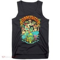 Summerween Happy Summerween Summer Halloween Holiday Tank Top thumb 0