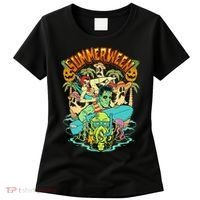 Summerween Happy Summerween Summer Halloween Holiday Women's T-Shirt thumb 0