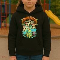 Summerween Happy Summerween Summer Halloween Holiday Kids Hoodie thumb 3