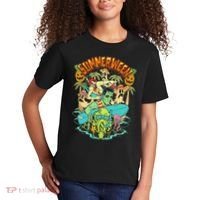 Summerween Happy Summerween Summer Halloween Holiday Kids T-Shirt thumb 2
