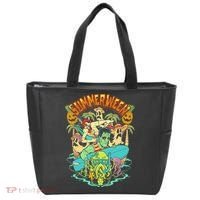 Summerween Happy Summerween Summer Halloween Holiday Tote Bag thumb 0