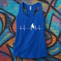 Semicolon Heartbeat Suicide Prevention Gift Women's Tank Top thumb 3