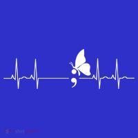 Semicolon Heartbeat Suicide Prevention Gift Women's Tank Top thumb 5