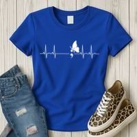 Semicolon Heartbeat Suicide Prevention Gift Women's T-Shirt thumb 3