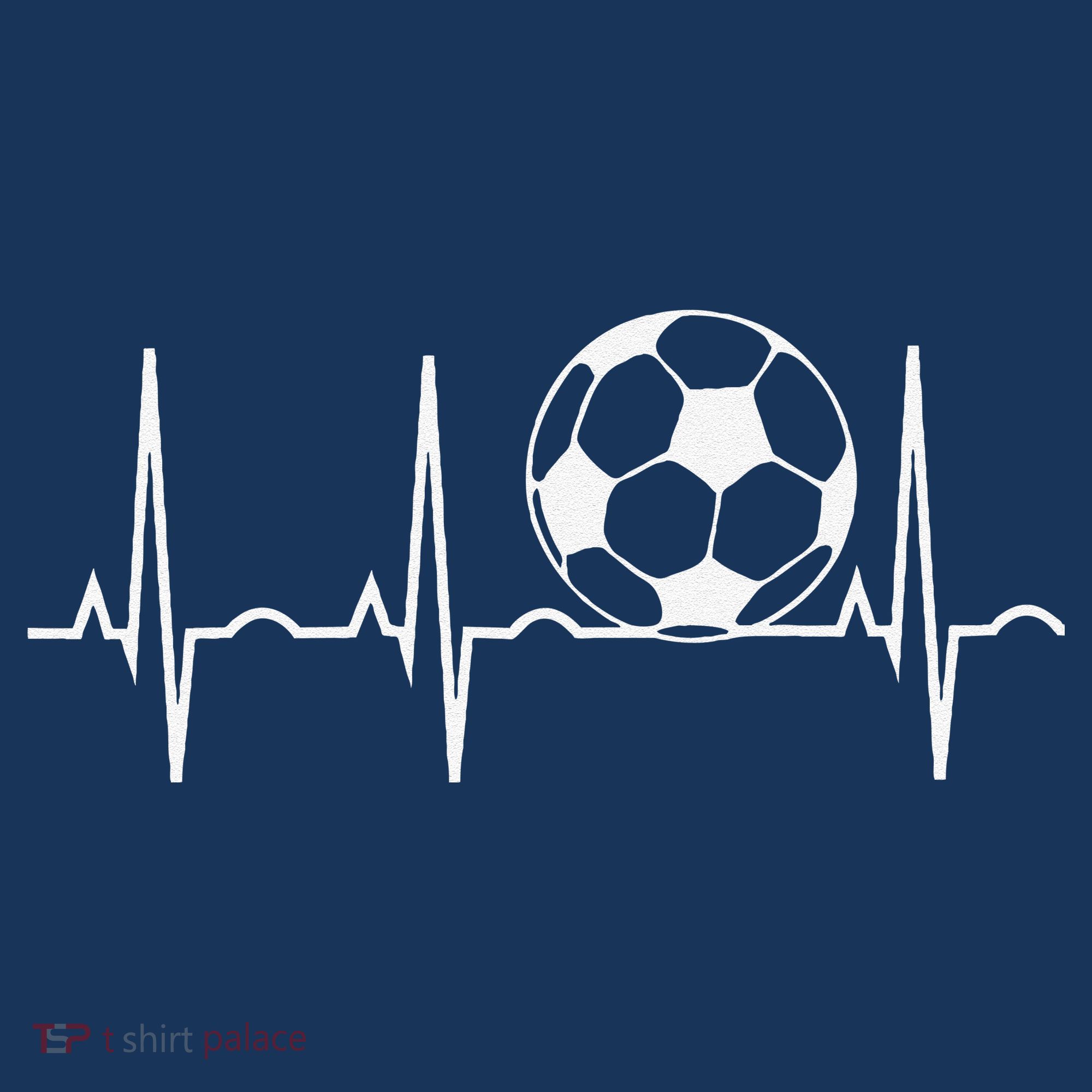 Soccer Heartbeat Soccer Ball Heartbeat Mousepad