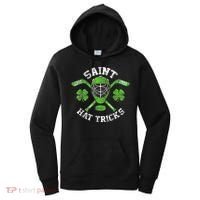 Saint Hattrick St Patrick's Day Hockey Hat Tricks Boy Women's Hoodie thumb 0