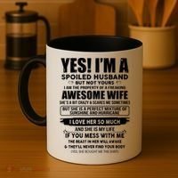 Spoiled Husband Coffee Mug thumb 4