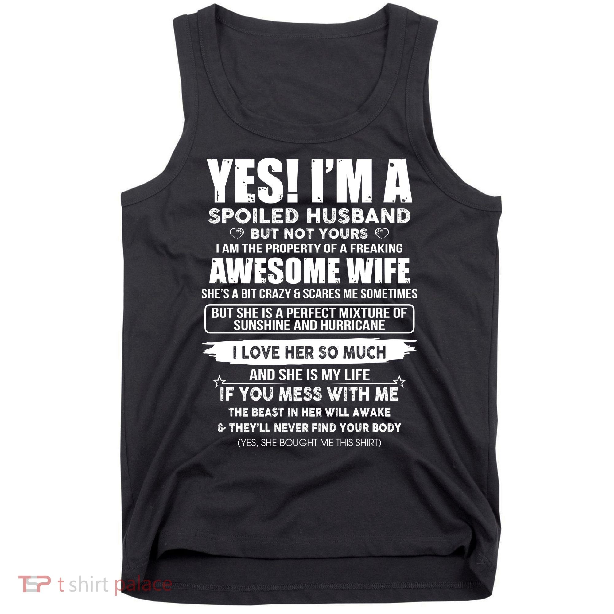 Spoiled Husband Tank Top