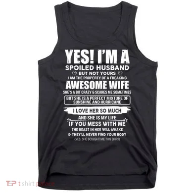 Spoiled Husband Tank Top