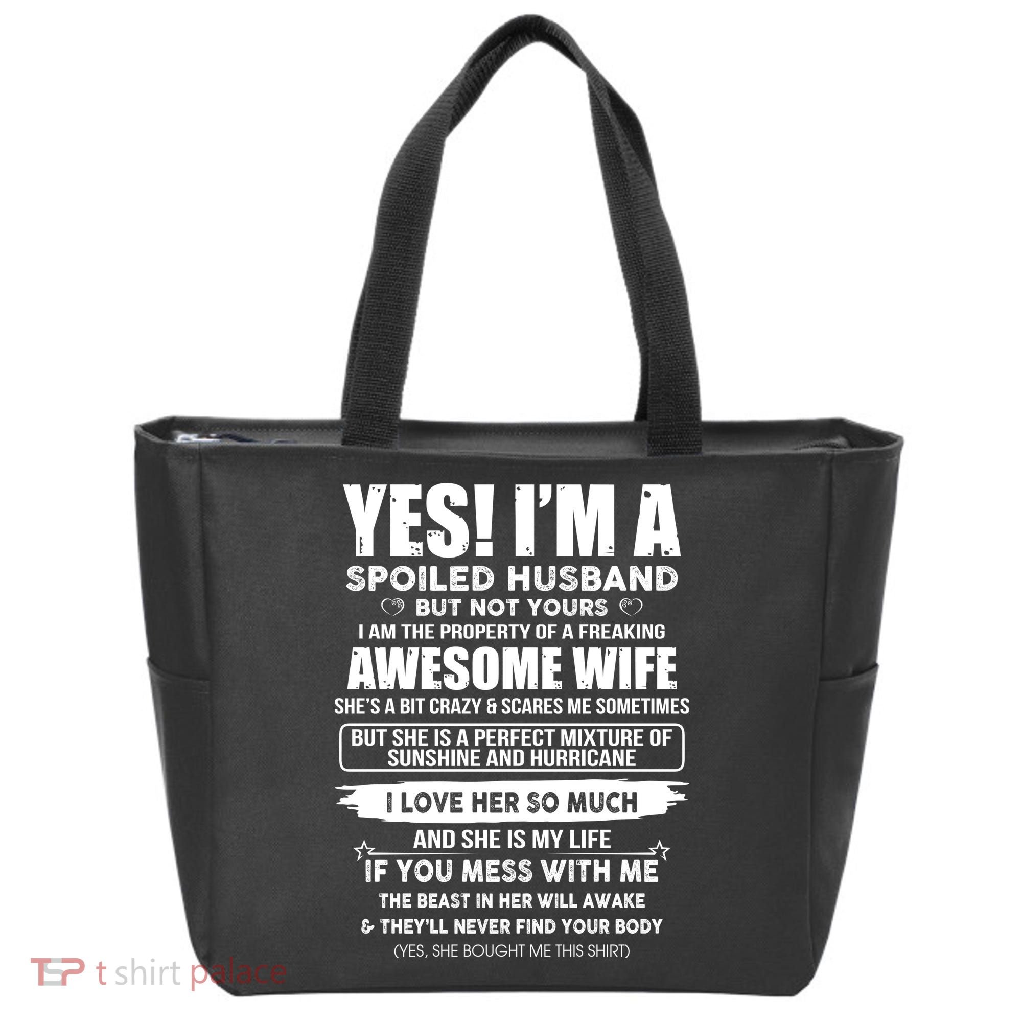 Spoiled Husband Tote Bag