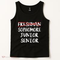 Sophomore High School Freshman College Freshman Graduation Tank Top thumb 2