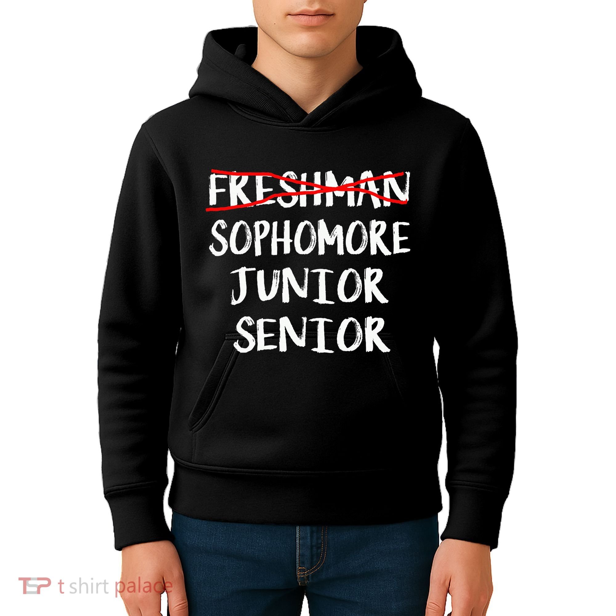 Sophomore High School Freshman College Freshman Graduation Kids Hoodie