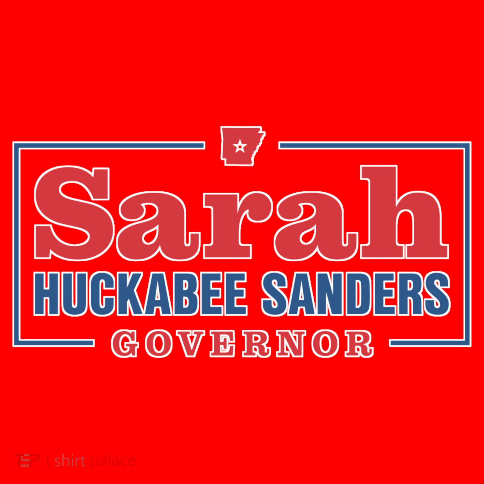 Sarah Huckabee Sanders Governor Santa Hat