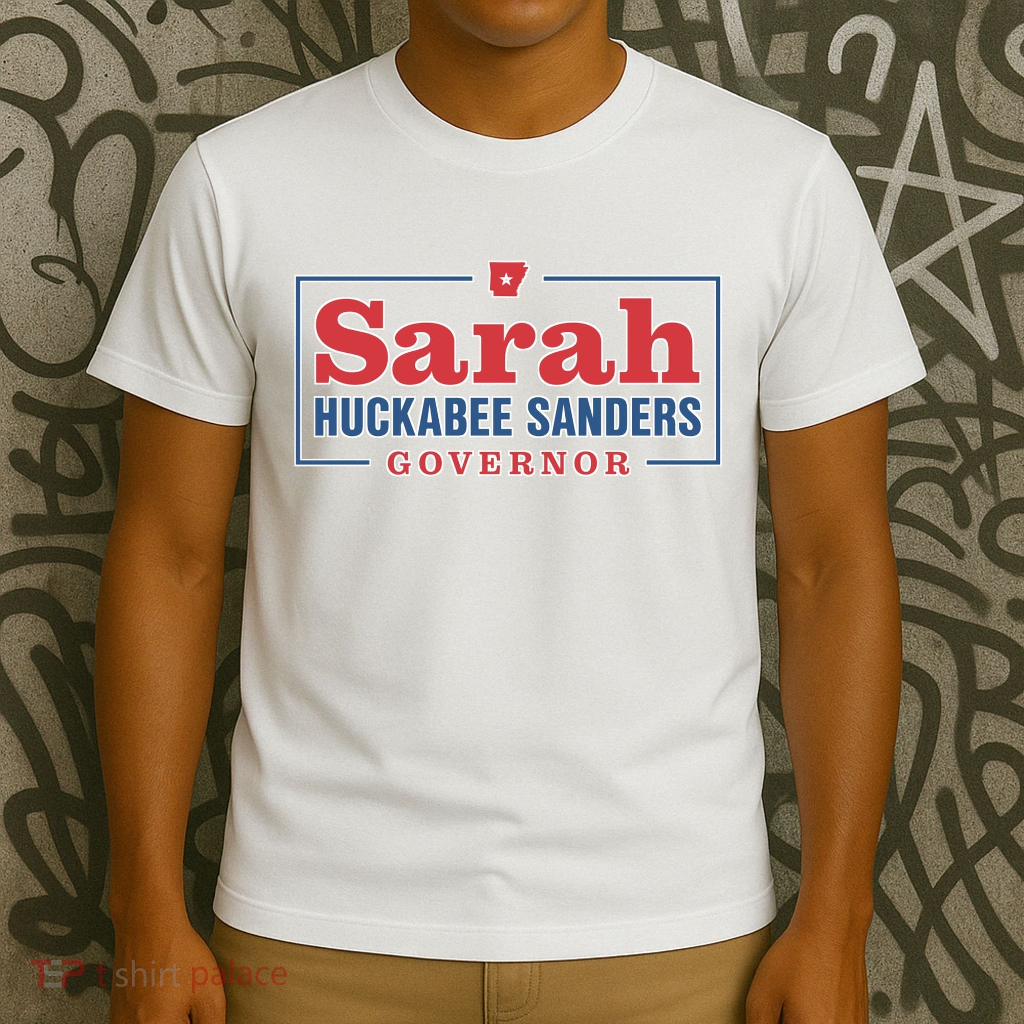 Sarah Huckabee Sanders Governor T-Shirt