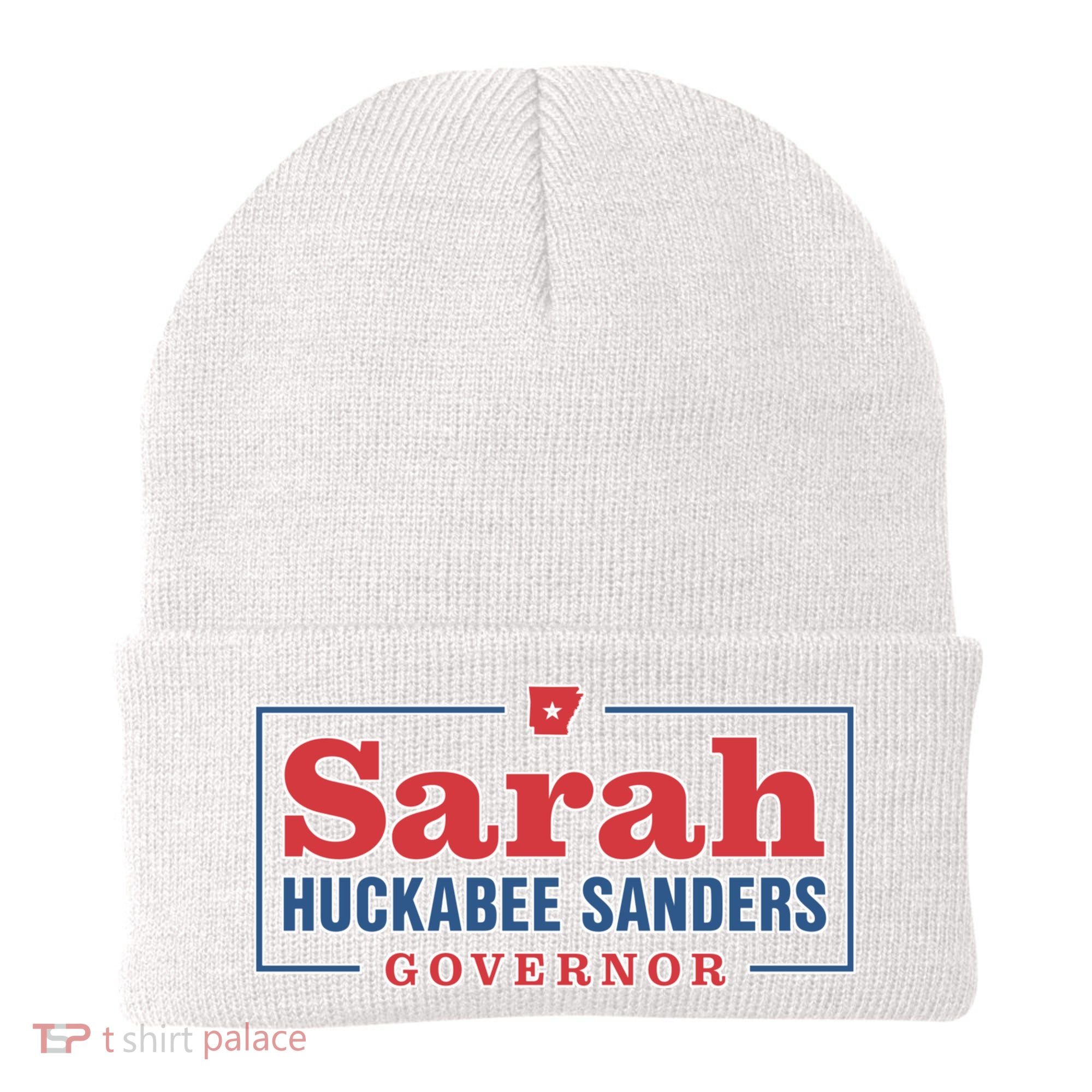 Sarah Huckabee Sanders Governor Beanie