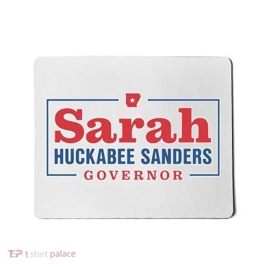 Sarah Huckabee Sanders Governor Mousepad