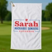 Sarah Huckabee Sanders Governor Golf Towel thumb 1