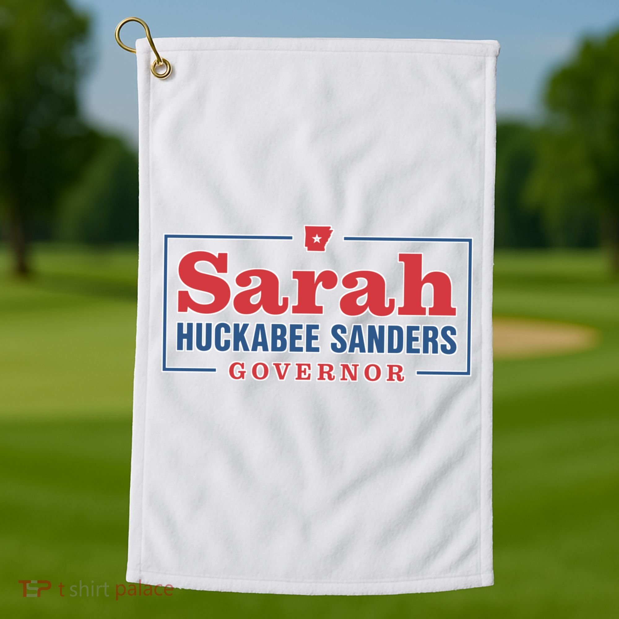 Sarah Huckabee Sanders Governor Golf Towel