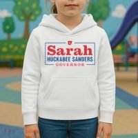 Sarah Huckabee Sanders Governor Kids Hoodie thumb 3
