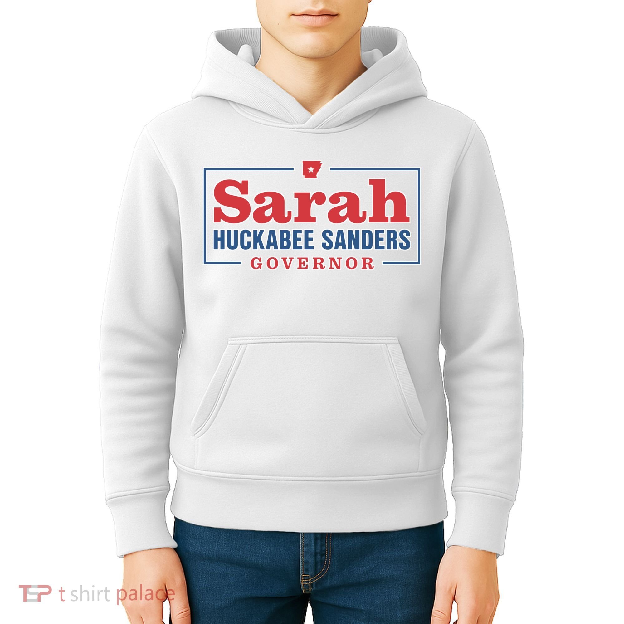 Sarah Huckabee Sanders Governor Kids Hoodie