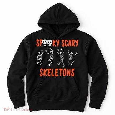 Spooky Halloween Scary Skeletons Hoodie