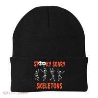 Spooky Halloween Scary Skeletons Beanie thumb 0