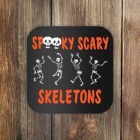 Spooky Halloween Scary Skeletons Coaster thumb 0
