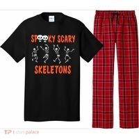 Spooky Halloween Scary Skeletons Pajama Set thumb 0