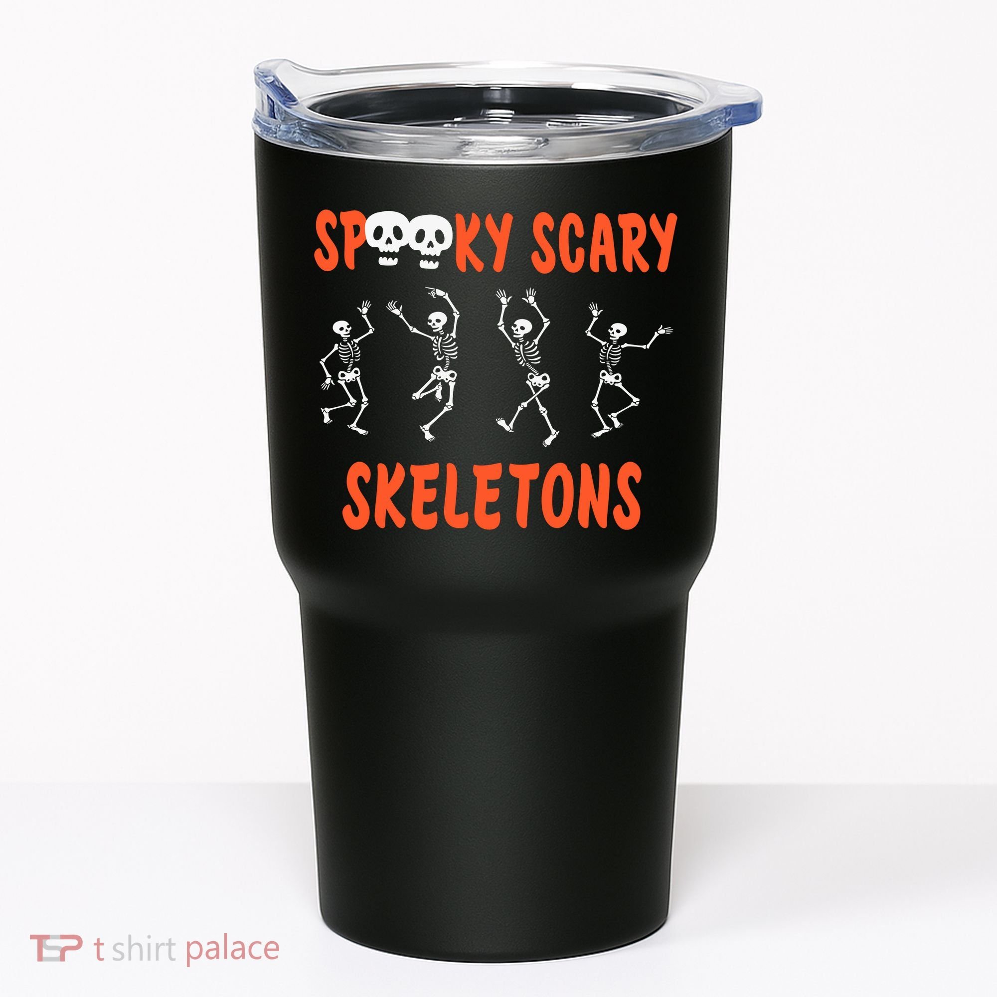Spooky Halloween Scary Skeletons Tumbler