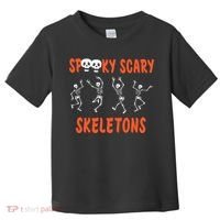 Spooky Halloween Scary Skeletons Toddler T-Shirt thumb 0
