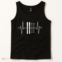 Ski Heartbeat Skier Skiing Gift For Skier Tank Top thumb 2