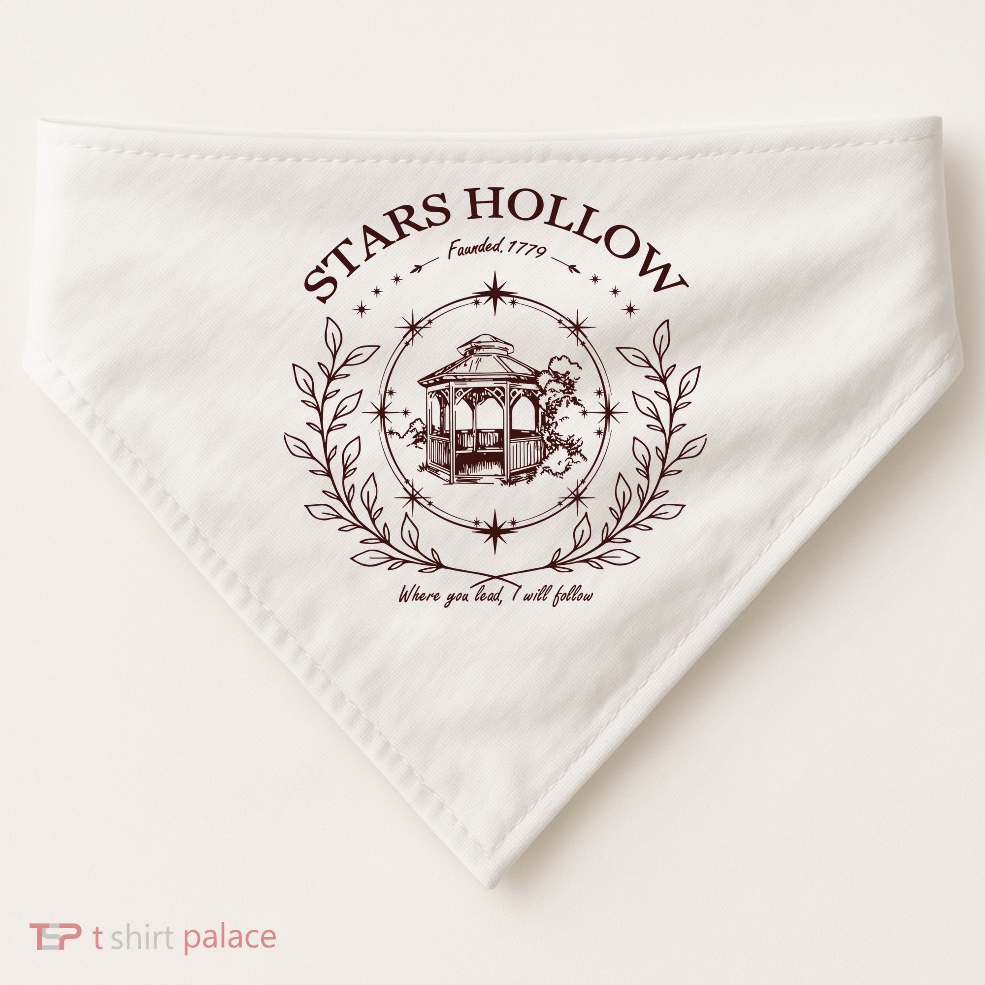 Stars Hollow USA-Made Doggie Bandana