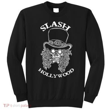 Slash Hollywood Skull Red Sweatshirt